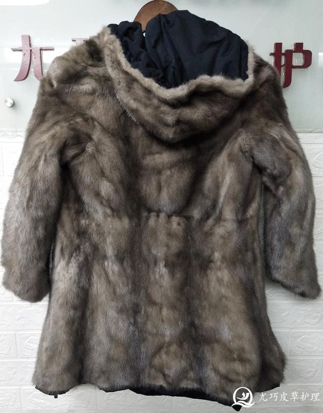 貂皮熨燙壞了